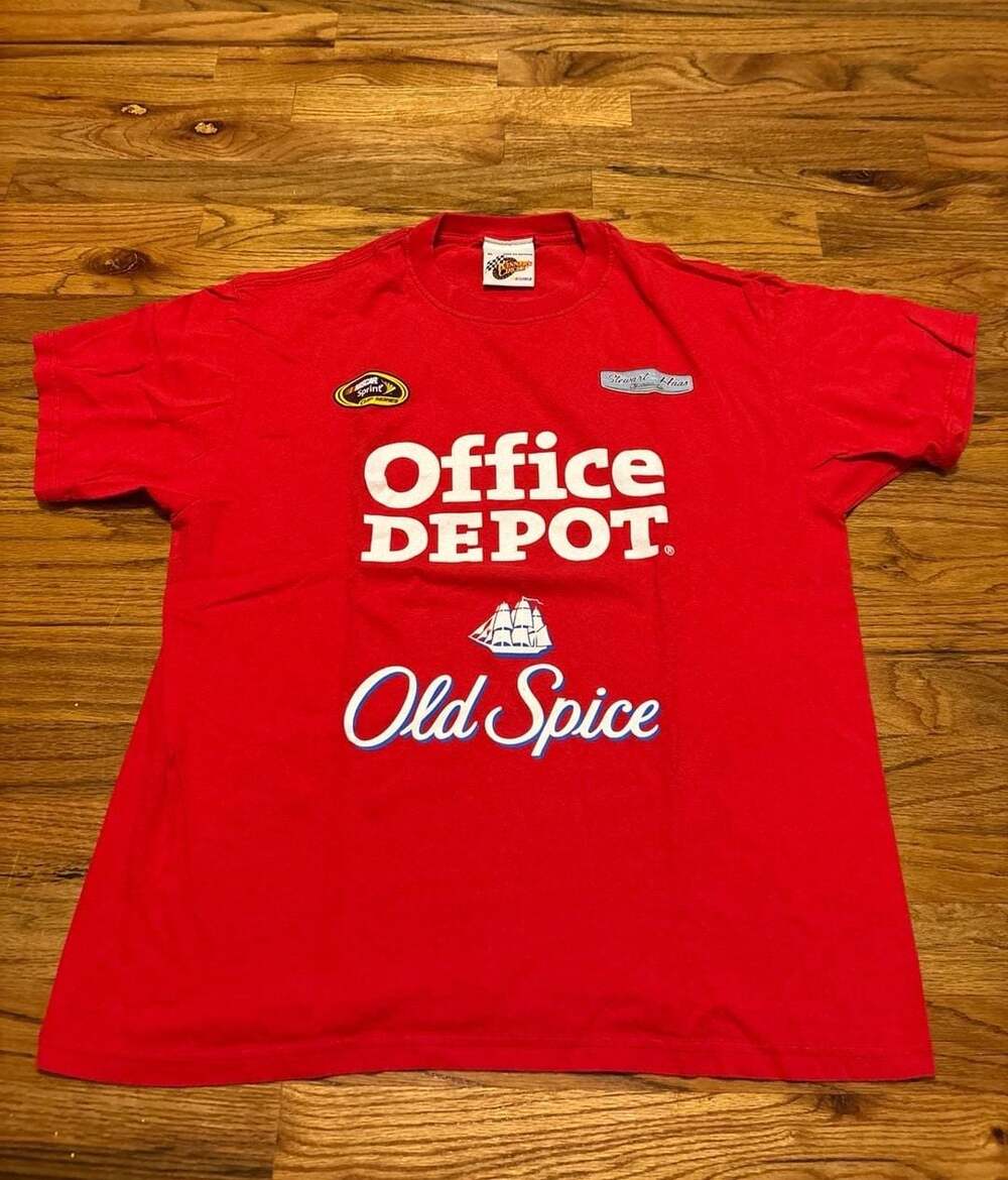 Winners Circle NASCAR Tony Stewart 14 Office Depot T-Shirt XL Red
